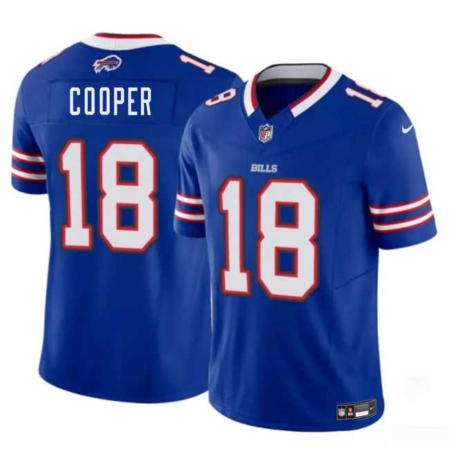 Men & Women & Youth Buffalo Bills #18 Amari Cooper Royal 2024 F.U.S.E. Vapor Untouchable Limited Football Stitched Jersey->new york giants->NFL Jersey